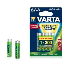 Piles rechargeables AAA 1000 mah Varta