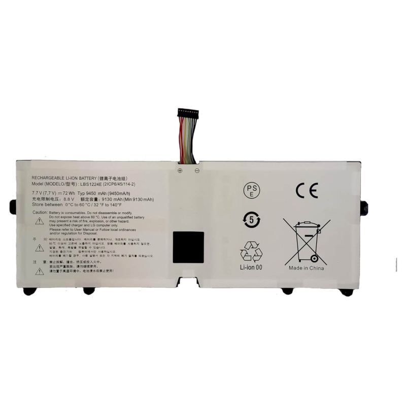 BATTERIE POUR LG GRAM 2018 13Z980 13Z970 14Z980 15Z980 15Z980-G.AA52C LBS1224E