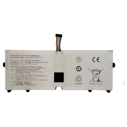 BATTERIE POUR LG GRAM 2018 13Z980 13Z970 14Z980 15Z980 15Z980-G.AA52C LBS1224E