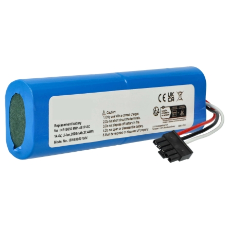 BATTERIE POUR ASPIRATEUR ROBOT ILIFE A4S 4S1P-001 BLEU 14.4V 2800MAH