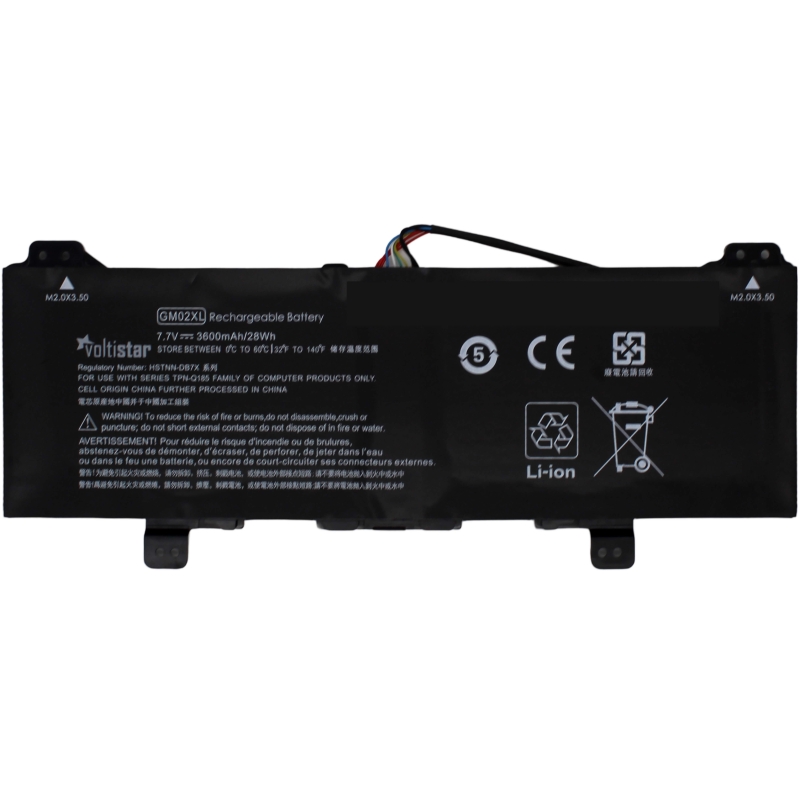 Batterie d'ordinateur portable pour HP CHROMEBOOK 11 G8 G7 G6 EE GM02XL