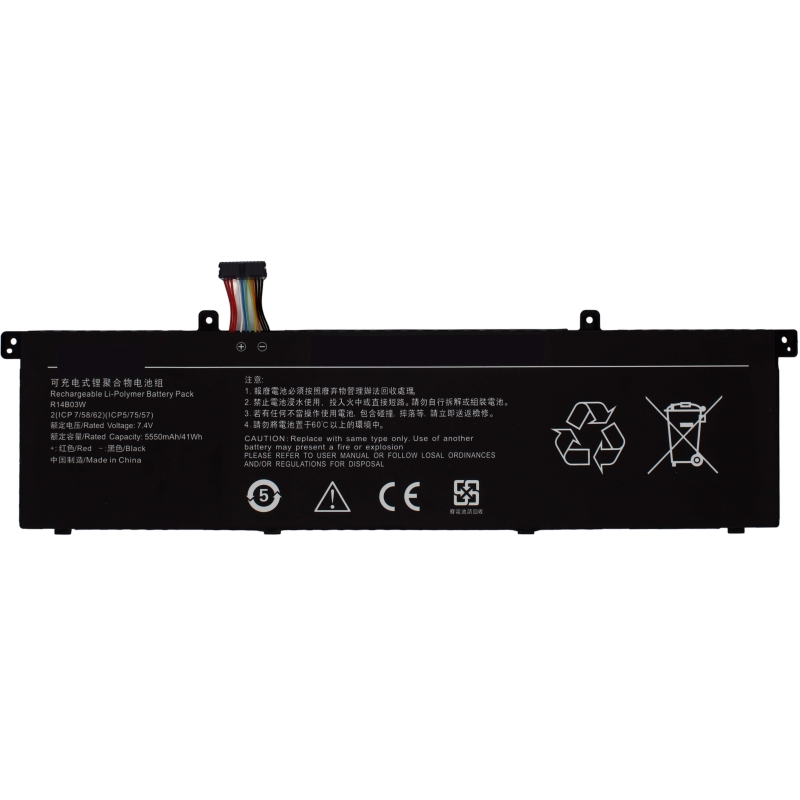 Batterie d'ordinateur portable XIAOMI MI PRO X 14 PRO SÉRIE 15 R14B03W R14B06W