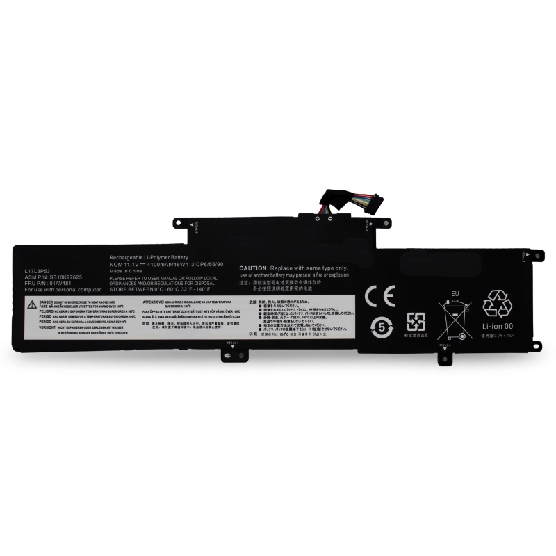 Batterie d'ordinateur portable pour LENOVO THINKPAD L380 YOGA-20M7001DMX L17L3P53