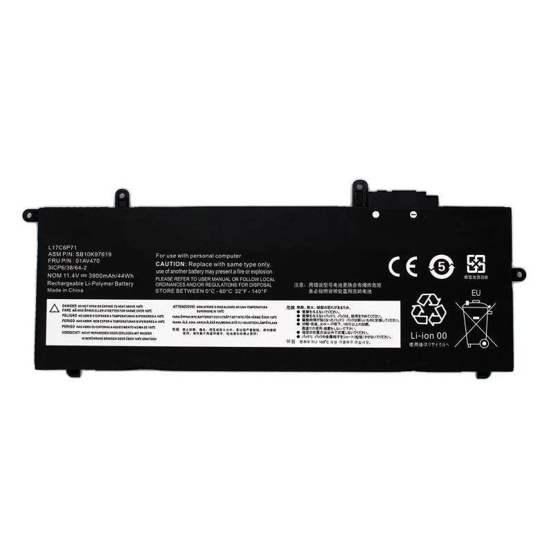 Batterie d'ordinateur portable LENOVO THINKPAD X280 SÉRIE 01AV470