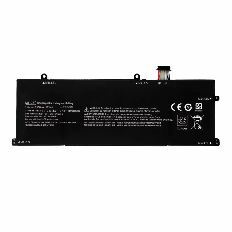 Batterie d'ordinateur portable HP 14-EU SERIES PAVILION PLUS 16 WE04XL