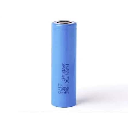 Cellule lithium Samsung 50E 21700 5000mAh INR21700