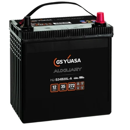 Batterie Yuasa S34B20L 12V 35Ah 265A JIS