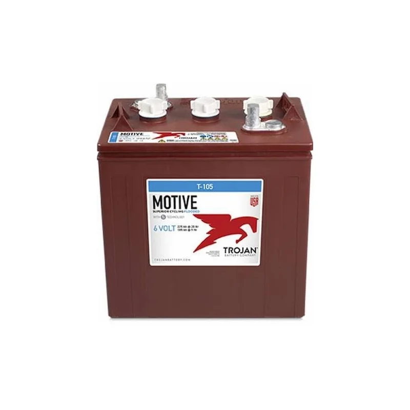 Batterie Trojan T-105 6V 225Ah à décharge profonde