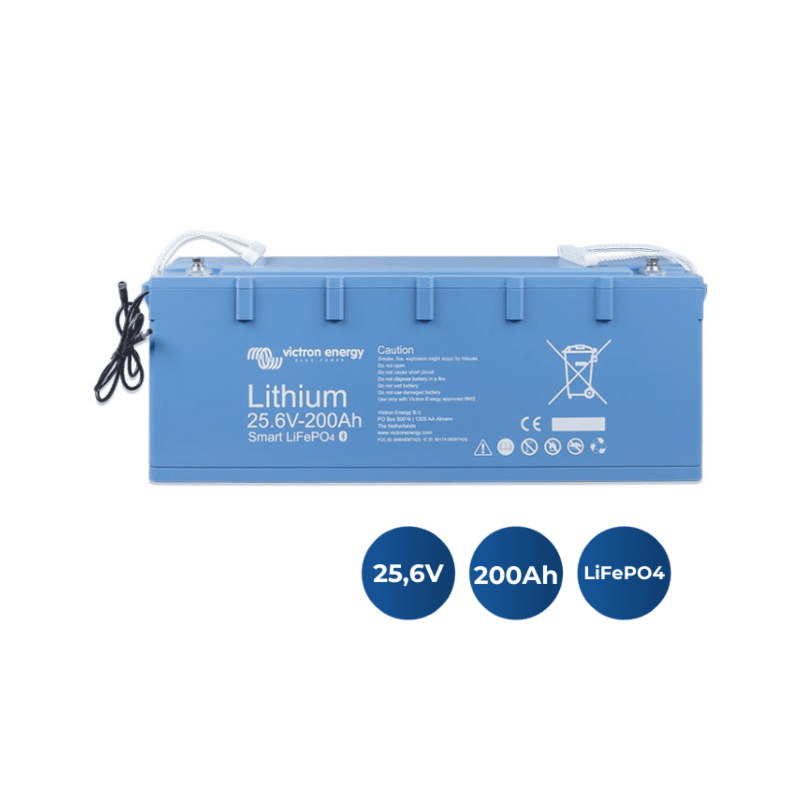 Batterie Victron Lithium Smart 25,6V 200Ah LiFePO4
