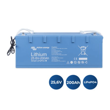 Batterie Victron Lithium Smart 25,6V 200Ah LiFePO4