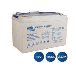 Batterie Victron AGM Super Cycle 12V 125Ah M8