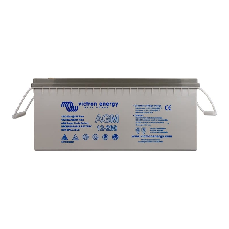 12V/230Ah Batterie AGM Super Cycle (M8) Victron Energy (BAT412123081)