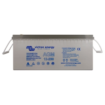 12V/230Ah Batterie AGM Super Cycle (M8) Victron Energy (BAT412123081)