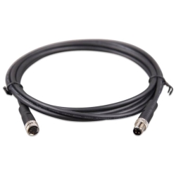 M8 circular connector Male/Female 3 pole cable 5m (bag of 2) Victron Energy (ASS030560500)
