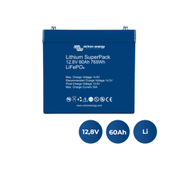 Batterie Lithium SuperPack 12,8V/60Ah (M6) Victron Energy (BAT512060705)