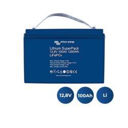 Batterie Lithium SuperPack 12,8V/100Ah-a (M8) Victron Energy (BAT512110712)
