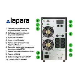 UPS Lapara online 3000VA