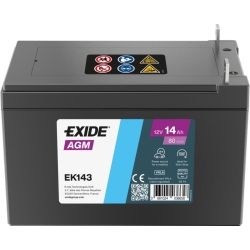 Batterie Exide Auxiliaire EK143 14Ah