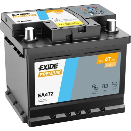 Batterie Exide Premium EA472 47Ah