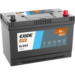 Batterie Exide EL954 Start-Stop EFB 95Ah