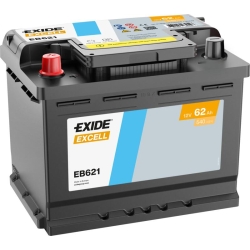 Batterie voiture Exide Excell EB621 62Ah