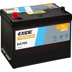 Batterie Exide Premium EA755 75Ah