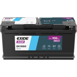 Batterie Exide EK1060 Start-Stop AGM 106Ah