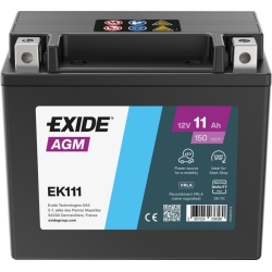Batterie Exide Auxiliaire EK111 11Ah