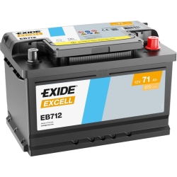 Batterie Exide Excell EB712 71Ah