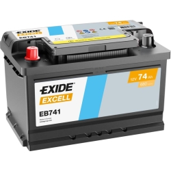 Batterie Exide Excell EB741 74Ah