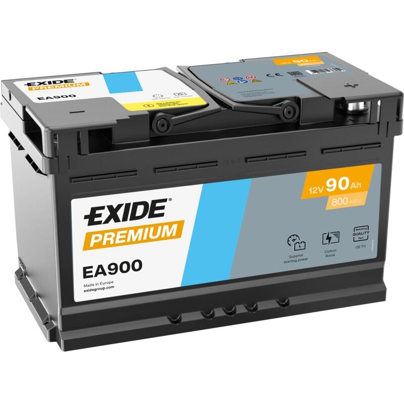 Batterie Exide Premium EA900 90Ah