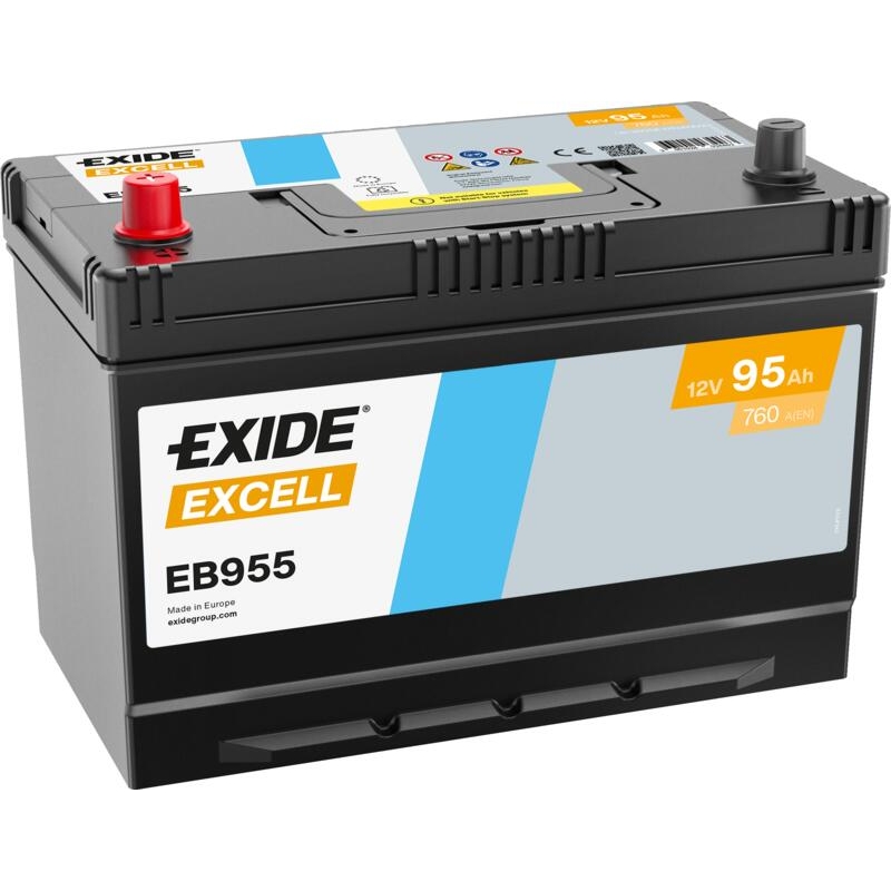 Batterie Exide Excell EB955 95Ah