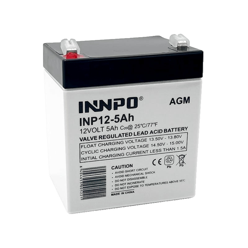 Batterie au Plomb AGM 12V 5A