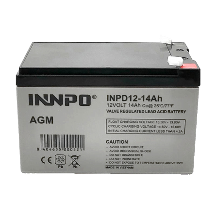 Batterie au Plomb AGM 12V 14Ah