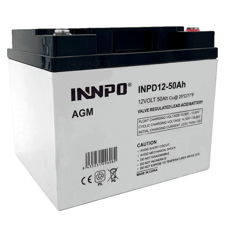 Batterie au Plomb AGM 12V 50Ah