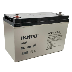 Batterie au Plomb AGM 12V 125Ah INNPO Deep Cycle