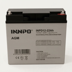 Batterie au Plomb AGM 12V 22A