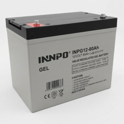 Batterie au Plomb Gel 12V 80Ah