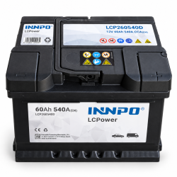 Batterie INNPO LCPower 60Ah 540A