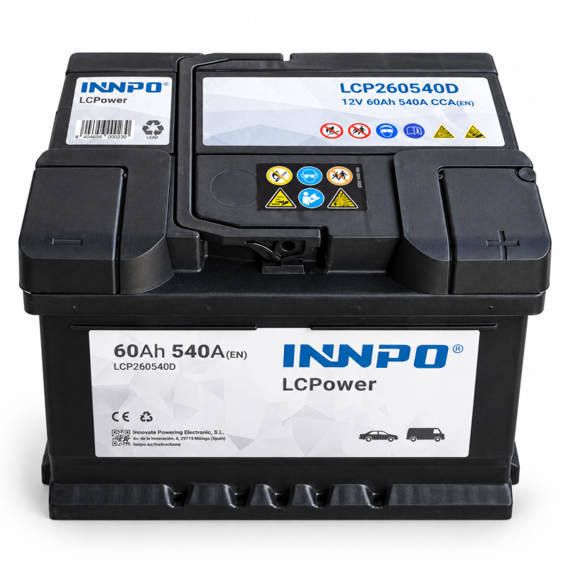 Batterie INNPO LCPower 60Ah 540A