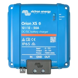 Chargeur booster DC-DC Victron Orion XS 12/12-50A, vue de dessus.