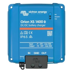 Chargeur booster DC-DC Victron Orion XS 1400, vue de dessus.