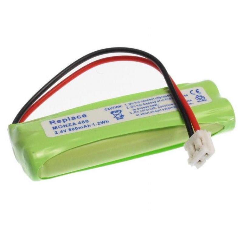 Batterie 500mAh 2.4V Compatible Swissvoice DP500, Audioline Monza 480, Medion Life X63003 - Remplacement GPHC05RN01