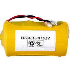 Lithium ER34615 câble et connecteur