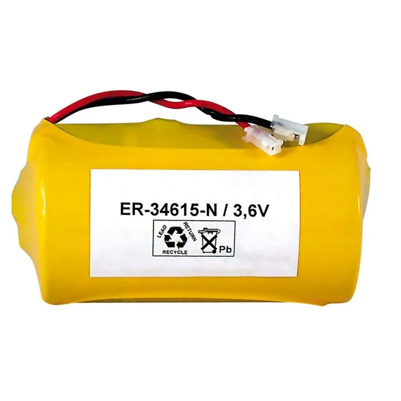 Lithium ER34615 câble et connecteur
