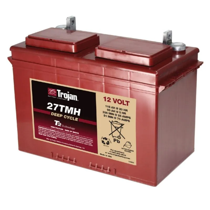 Batterie au Plomb-Acide 12V 105Ah Trojan 27TMX Deep Cycle