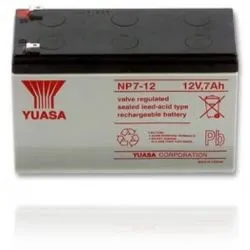 Batterie au Plomb-Acide AGM 12V 7Ah YUASA NP7-12