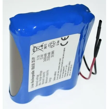 Agrandir le Pack de Batteries au Lithium 18650 11.1 V, 2600mAh