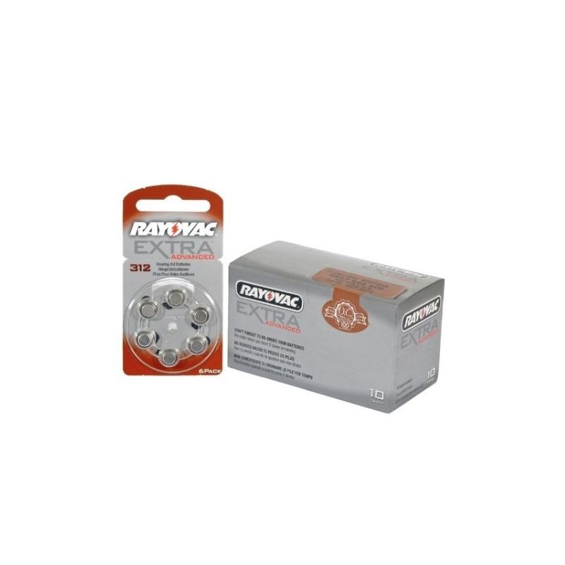 VARTA Piles Auditives Type 312 - Lot De 60 - Alimentation Appareils Auditifs - Made In Germany