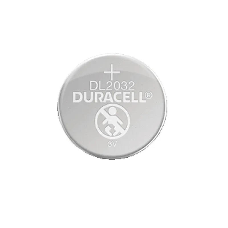 Pile bouton Duracell Lithium 3V - CR2032, DL2032